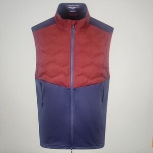 HOLDERNESS & BOURNE The Morris Vest Golf Full Zip $265 Size XL